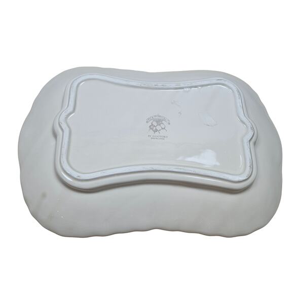 Vintage Shafford Pick Of The Crop Large Serving Platter Dish Straining Tray RARE - Picture 9 of 10